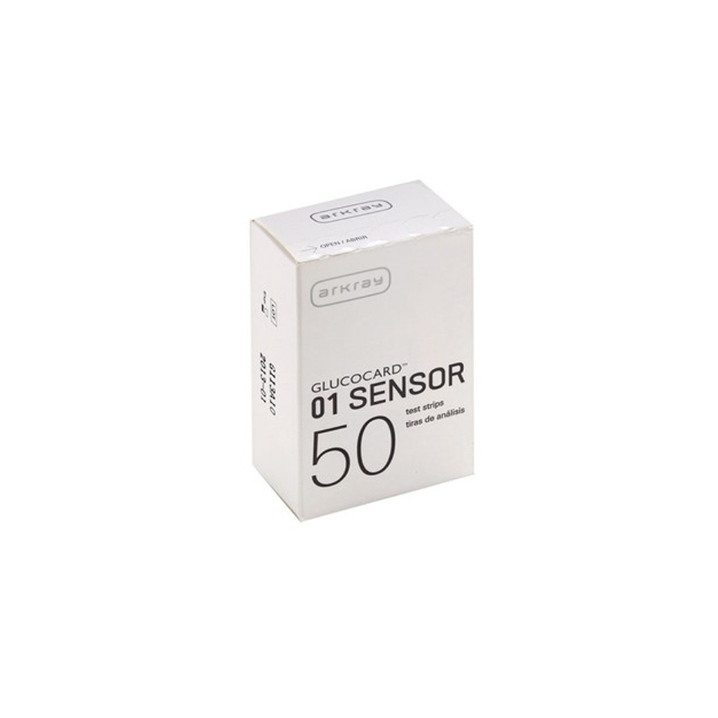 نوار تست قند خون آرکری Glucocard 01 بسته 50 عددی